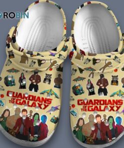Guardian Of The Galaxy Movie Catoon Beige Classic Crocs