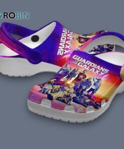 Guardian Of The Galaxy Movie Galaxy Background Classic Crocs