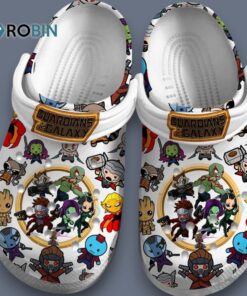 Guardian Of The Galaxy Movie Rockey Racoon Cartoon White Classic Crocs