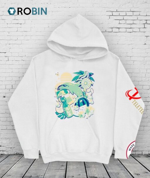 Hello Summer Summer Beach Ocean Dolphin Shirt