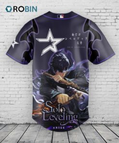 Houston Astros x Solo Leveling Exclusive Baseball Jersey Shirt Style