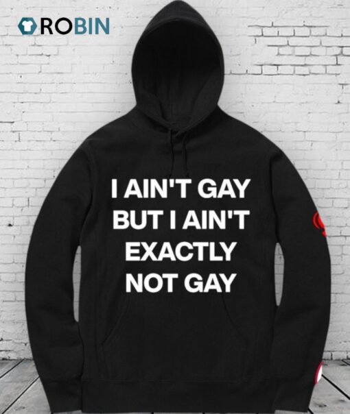 I Ain’t Gay But I Ain’t Exactly Not Gay Shirt