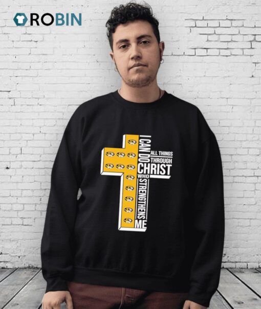 I Can Do All Things Through Christ Who Strengthens Me Mizzou Tigers Logo Shirt
