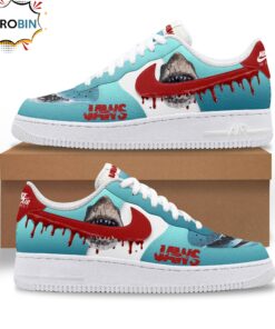 Jaws 50th Anniversary New 2025 Air Force 1 Sneakers