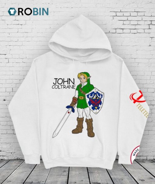 John Coltrane Link The Legend Of Zelda Brian Robert Jones Shirt