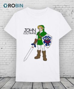 John Coltrane Link The Legend Of Zelda Brian Robert Jones Shirt