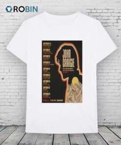 John Craigie Fall Tour 2025 Dates Shirt