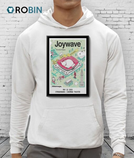 Joywave May 22, 2025 Sherman Theater, Stroudsburg, Pa Poster Shirt
