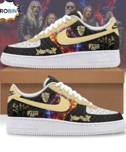 Judas Priest Shield Of Pain 2025 Nike Air Force Sneaker Shoes