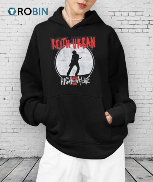 Keith Urban Ladies High And Alive World Tour 2025 Shirt