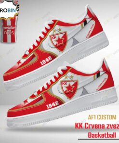 KK Crvena Zvezda Air Force Sneaker Boots – Serbian Pride Edition