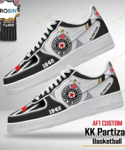 KK Partizan Air Force Sneaker Boots – Serbian Basketball Legacy