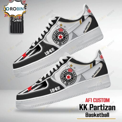 KK Partizan Air Force Sneaker Boots – Serbian Basketball Legacy