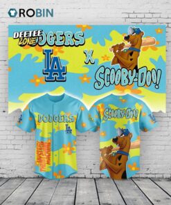 LA Dodgers x Scooby Doo New 2025 Baseball Baseball Jersey Shirt Style