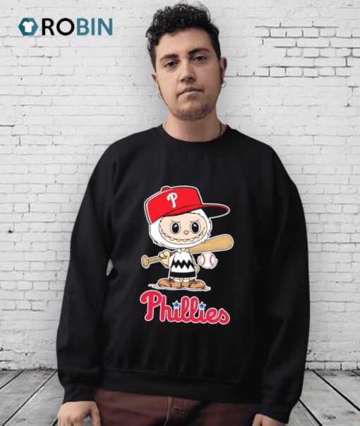 Labubu Philadelphia Phillies Baseball Shirt