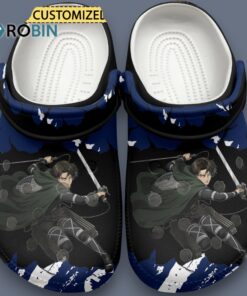 Levi Attack On Titan Anime Classic Crocs