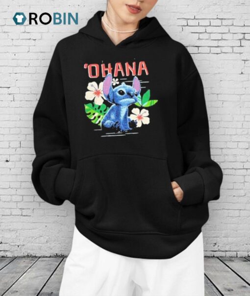 Lilo And Stitch Ohana Flowers Shirt