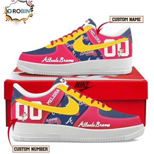 Limited Edition Atlanta Braves New Air Force Sneaker