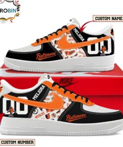 Limited Edition Baltimore Orioles New Air Force Sneaker Limited Edition Baltimore Orioles New Air Force Sneaker
