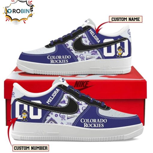 Limited Edition Colorado Rockies New Air Force Sneaker