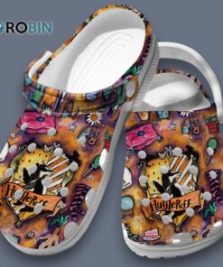 Limited Edition Design Harry Potter Hufflepuff House Clogs Shoes