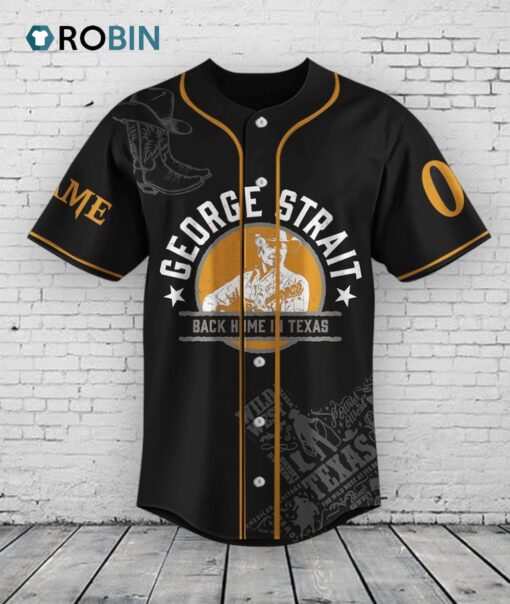 Limited Edition George Strait Baseball Baseball Jersey Shirt Style