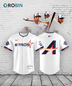 Limited Edition Houston Astros White 2025 City Connect The Next Frontier 2025 Baseball Jersey Shirt Style