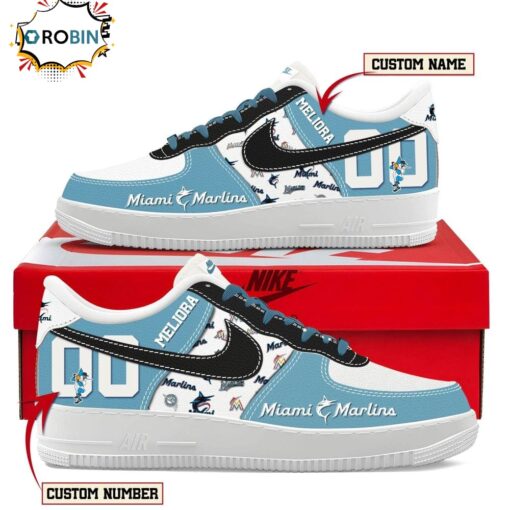 Limited Edition Miami Marlins New Air Force Sneaker