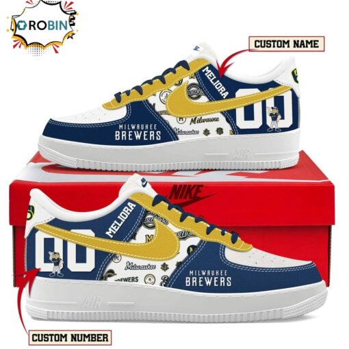 Limited Edition Milwaukee Brewers New Air Force Sneaker
