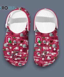 Limited Edition Ohio State Sport Team NCAA 3D Printed Crocs