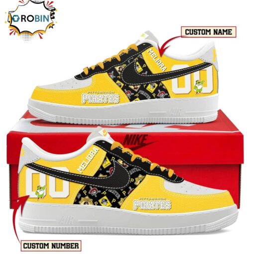 Limited Edition Pittsburgh Pirates New Air Force Sneaker