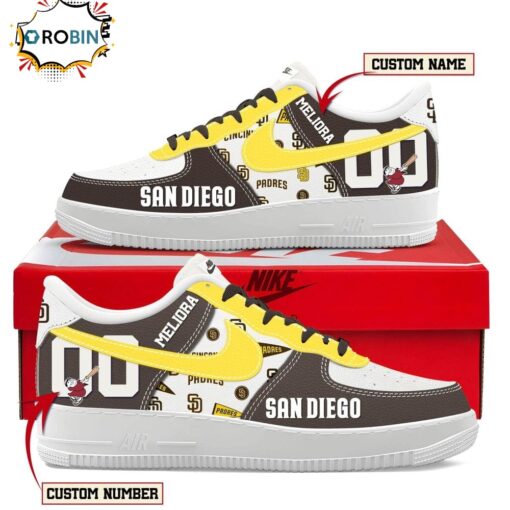 Limited Edition San Diego Padres New Air Force Sneaker