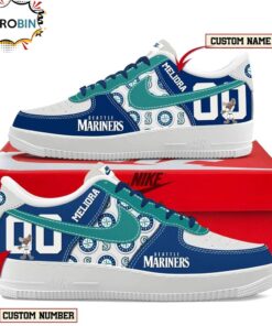 Limited Edition Seattle Mariners New Air Force Sneaker Limited Edition Seattle Mariners New Air Force Sneaker