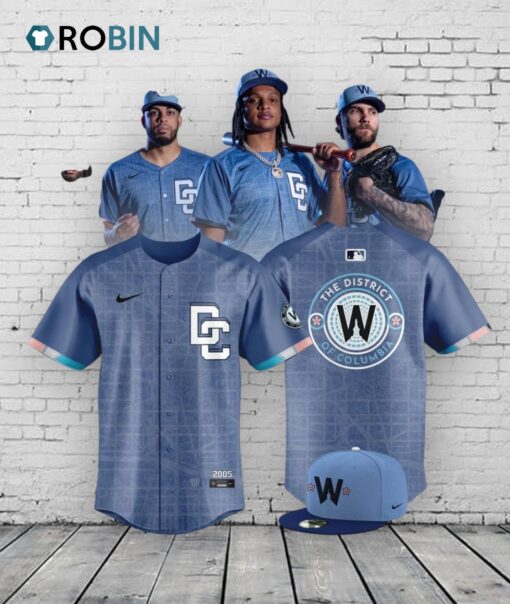 Limited Edition Washington City Connects Baseball Baseball Jersey Shirt Style