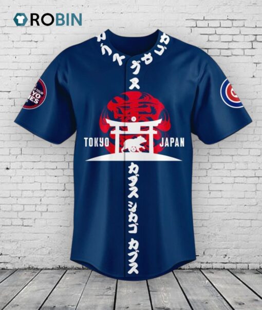 Limited editions 2025 Tokyo Series Chicago Cubs Baseball Jersey Shirt Style