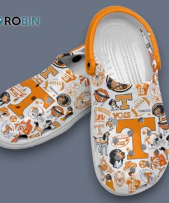 Limted Edition Volunteer Tennessee Sport 3D Printed Crocs