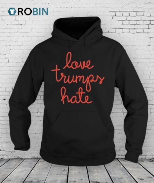 Lingua Franca Love Trumps Hate Shirt