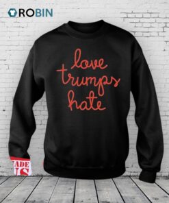 Lingua Franca Love Trumps Hate Shirt