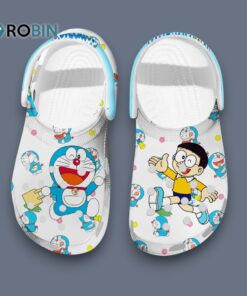Lovely Lightweight Slippers Doraemom And Nobita Cartoon Classic Crocs