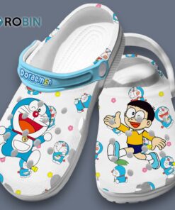 Lovely Lightweight Slippers Doraemom And Nobita Cartoon Classic Crocs