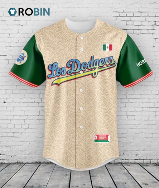 Los Angeles Dodgers Mexican Heritage Night 2025 Baseball Jersey Shirt Style