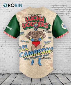 Los Angeles Dodgers Mexican Heritage Night 2025 Baseball Jersey Shirt Style
