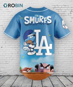 Los Angeles Dodgers MLB x The Smurt Night Special Edition Baseball Jersey Shirt Style 2025