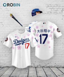 Los Angeles Dodgers Takashi Murakami x MLB World Tour Tokyo Series 2025 Baseball Jersey Shirt Style