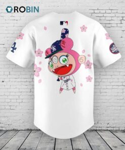 Los Angeles Dodgers Takashi Murakami x MLB World Tour Tokyo Series Baseball Jersey Shirt Style