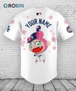 Los Angeles Dodgers Takashi Murakami x MLB World Tour Tokyo Series Custom Name For Fans Baseball Jersey Shirt Style