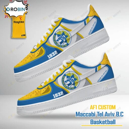 Maccabi Tel Aviv B.C. Air Force Sneaker Boots – Exclusive Design