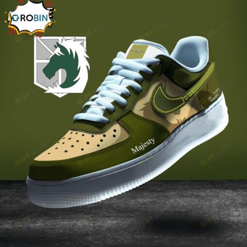 Majesty Attack On Titan x Air Force Sneaker Boots