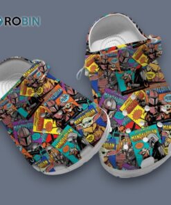 Mandalorian And Baby Yoda Star Wars Classic Crocs Mandalorian And Baby Yoda Star Wars Classic Crocs