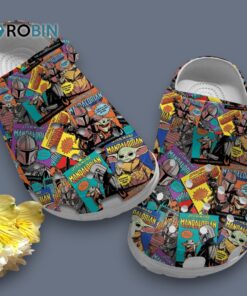 Mandalorian And Baby Yoda Star Wars Classic Crocs Mandalorian And Baby Yoda Star Wars Classic Crocs